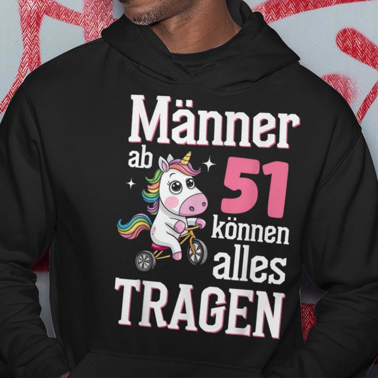 Männer Ab 51 Kann Alles Tragen 51St Birthday Kapuzenpullover Lustige Geschenke