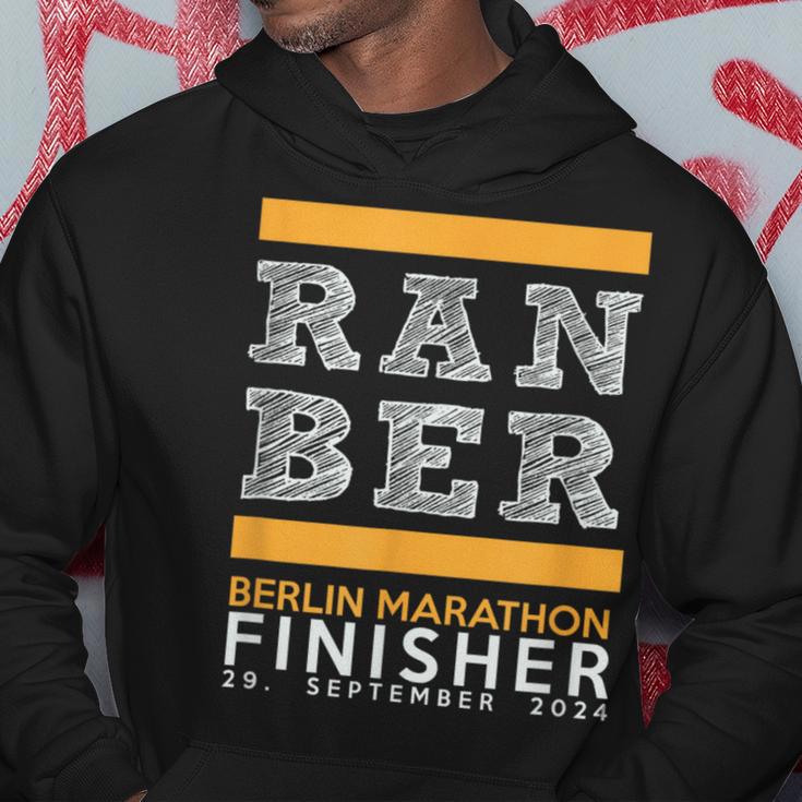 Marathon Berlin 2024 Finisher Kapuzenpullover Lustige Geschenke