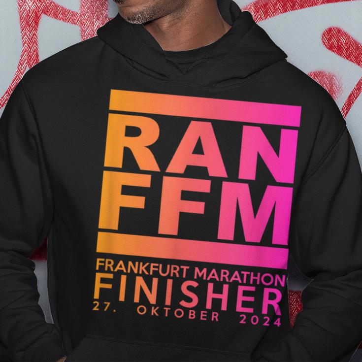 Marathon Frankfurt 2024 Finisher Kapuzenpullover Lustige Geschenke