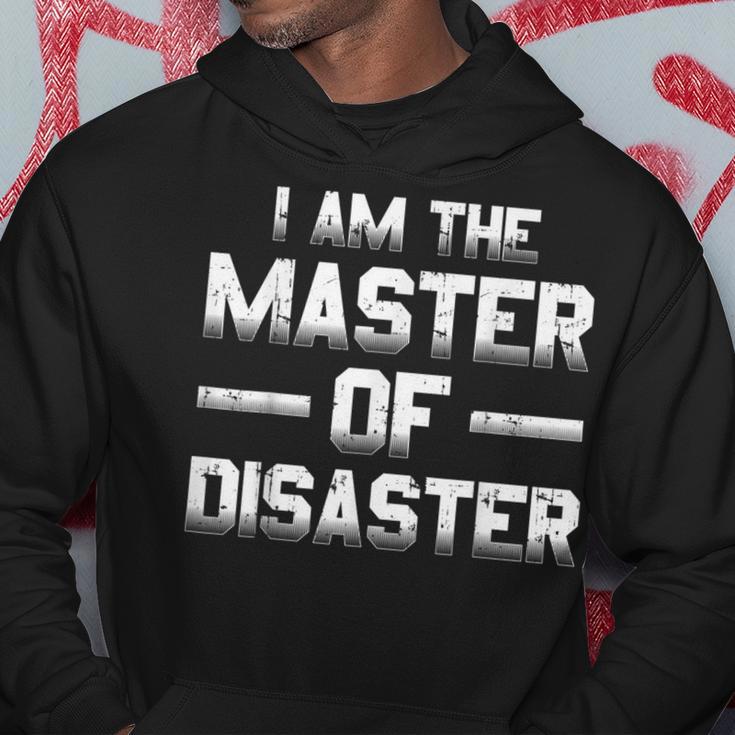 Master Of Disaster Student Plain Kapuzenpullover Lustige Geschenke