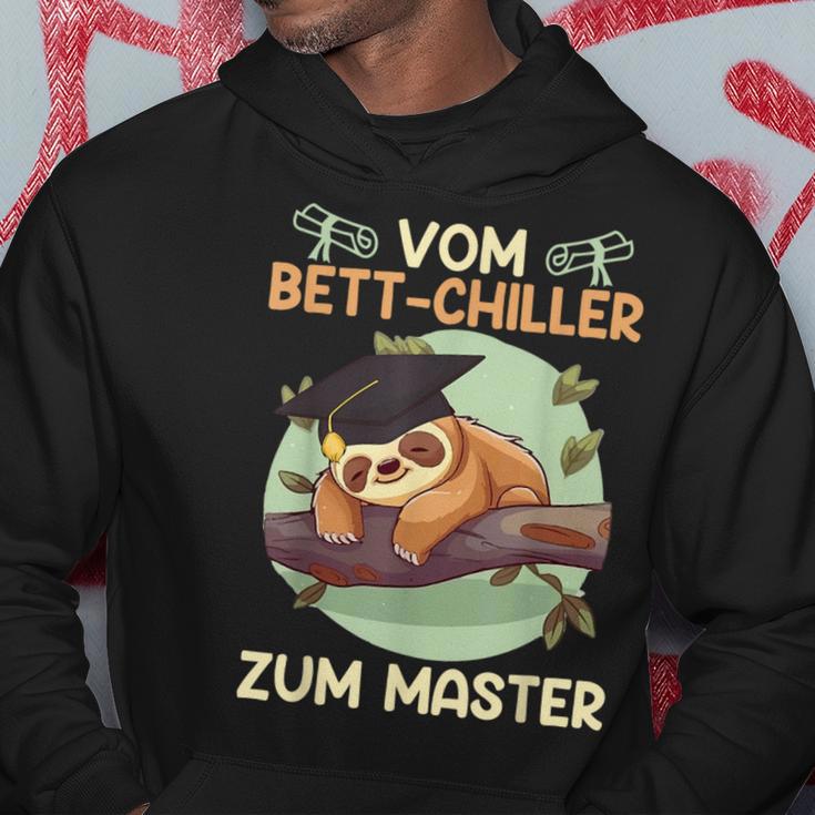 Masterarbeit Bestandenom Bett-Chiller Zum Master Abschluss Kapuzenpullover Lustige Geschenke