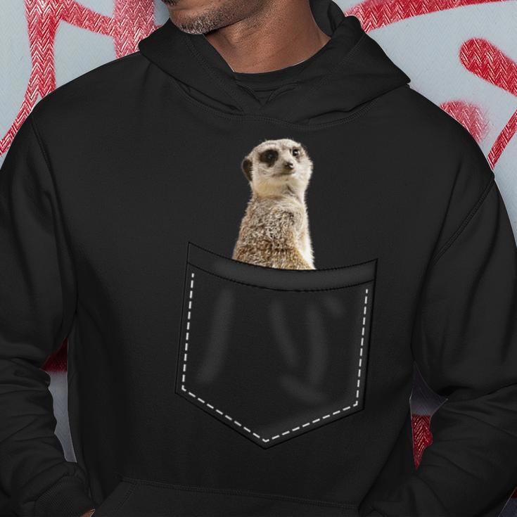 Meerkat In Bag Meerkat Kapuzenpullover Lustige Geschenke