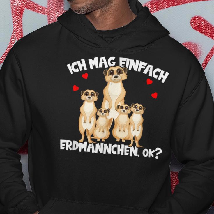 Meerkat Ich Mag Halt Einfach Meerkat Ok S Kapuzenpullover Lustige Geschenke