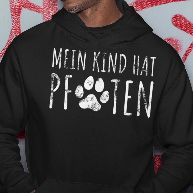 Mein Kind Hat Paws My Kind Has Paws S Kapuzenpullover Lustige Geschenke