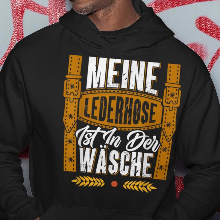 Meine Lederhose Ist Noch In Der Waschen Kapuzenpullover Lustige Geschenke