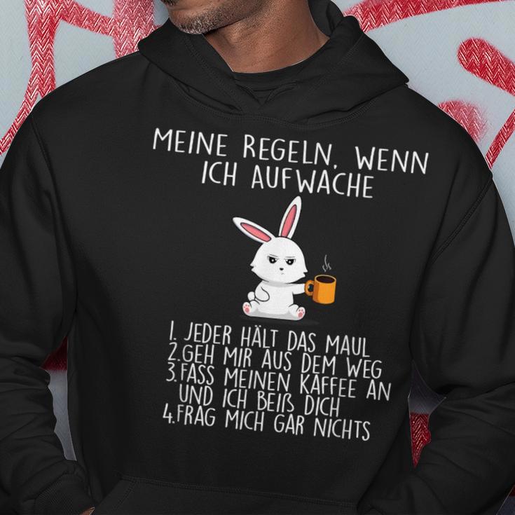 Meine Rules Wenn Ich Aufwache Kapuzenpullover Lustige Geschenke