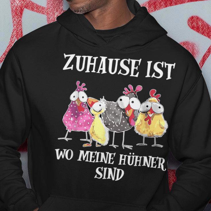 Merch Zuhause Ist Wer Meine Hühner Sindon Merch S Kapuzenpullover Lustige Geschenke