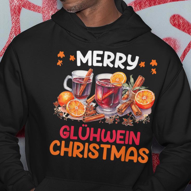 Merry Glühwein Christmas Feuerzangenpunch Christmas Market Kapuzenpullover Lustige Geschenke