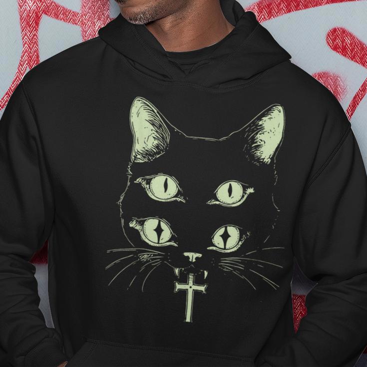 Metal Punk Cat Grunge Gothic Goth Witchy Kapuzenpullover Lustige Geschenke