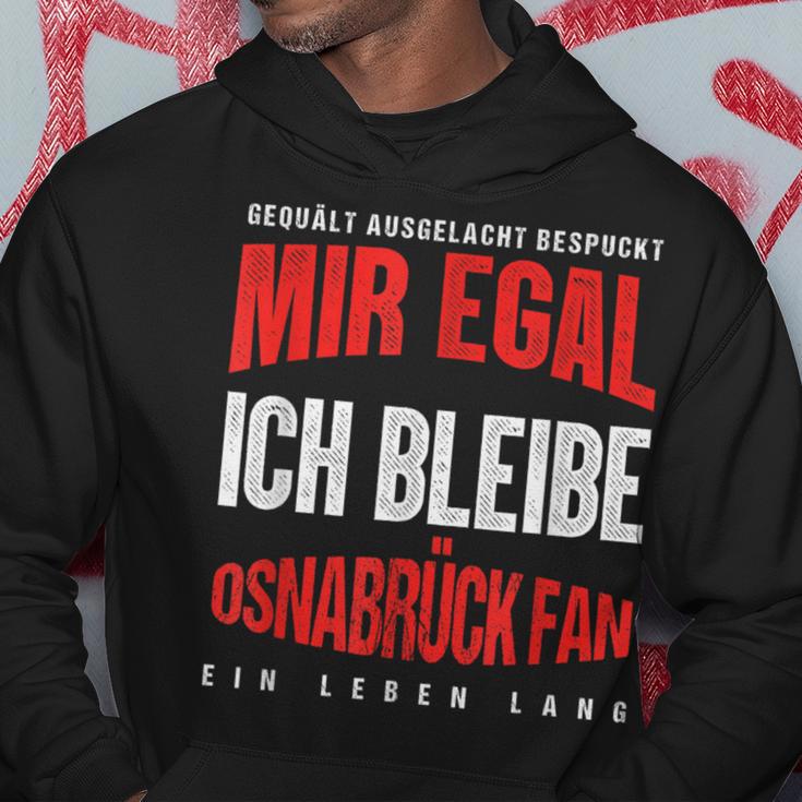 Mir Egal Ich Bleibe Osnabrück Fan Football Fan Club Kapuzenpullover Lustige Geschenke