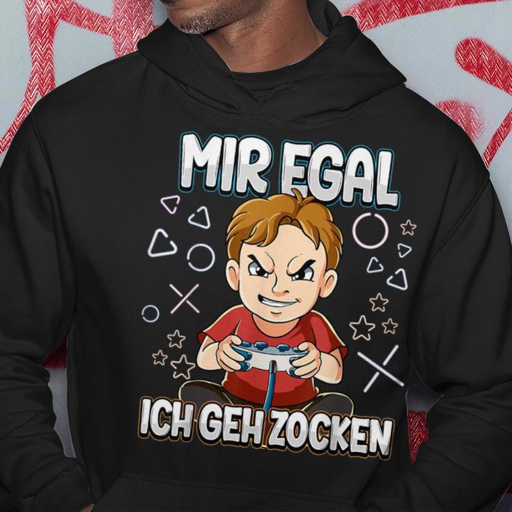 Mir Egal Ich Geh Zocken Gaming Kapuzenpullover Lustige Geschenke