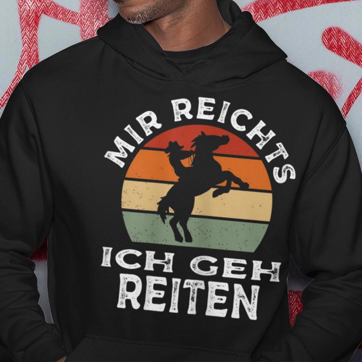 Mir Reichts Ich Geh Reiten Retrointage Rider S Kapuzenpullover Lustige Geschenke