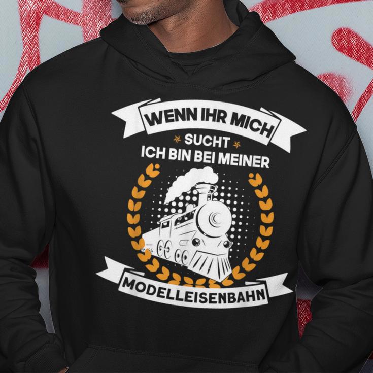 Model Railway Bin Bei Mein Modellahn Bin Bei Mein Kapuzenpullover Lustige Geschenke