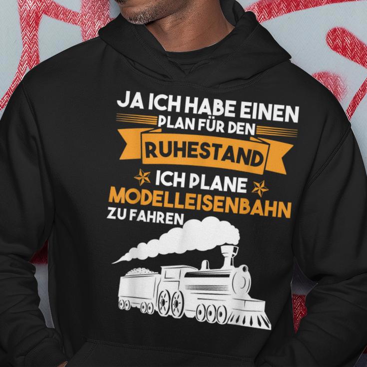 Modellbahn Plan Für Den Ruhestand Model Railway Kapuzenpullover Lustige Geschenke