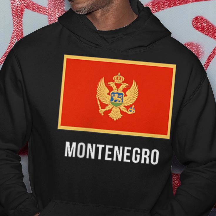 Monte Flag Montenegrinian Kapuzenpullover Lustige Geschenke