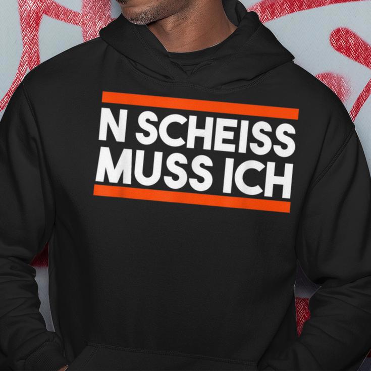 Morgenmuffel College Zicke Sarcasmus Nen N Scheiss Muss Ich S Kapuzenpullover Lustige Geschenke