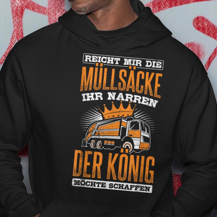 Müllmann Garbage Absorber Saying Garbage Car Müllmann Kapuzenpullover Lustige Geschenke