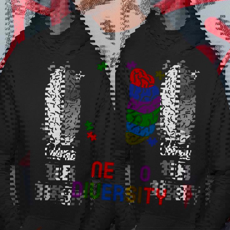 Neurodiversidad Camisa Autismo Neurodiversidad Conciencia Sudadera Regalos divertidos