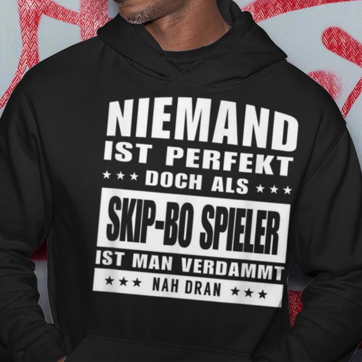 Niemand Ist Perfekt Skip Bo Spieler Kapuzenpullover Lustige Geschenke