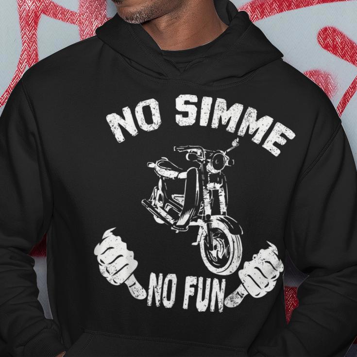 No Simme No Fun Simson Sr50 Kapuzenpullover Lustige Geschenke