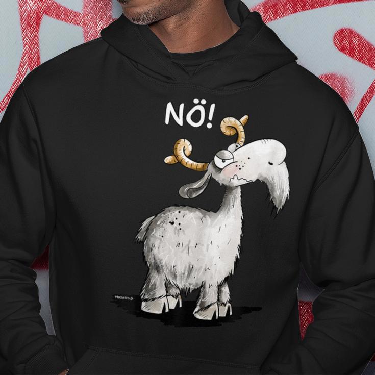 Nö Ziege Hat Keinen Bock I Goat Statement Fun S Kapuzenpullover Lustige Geschenke