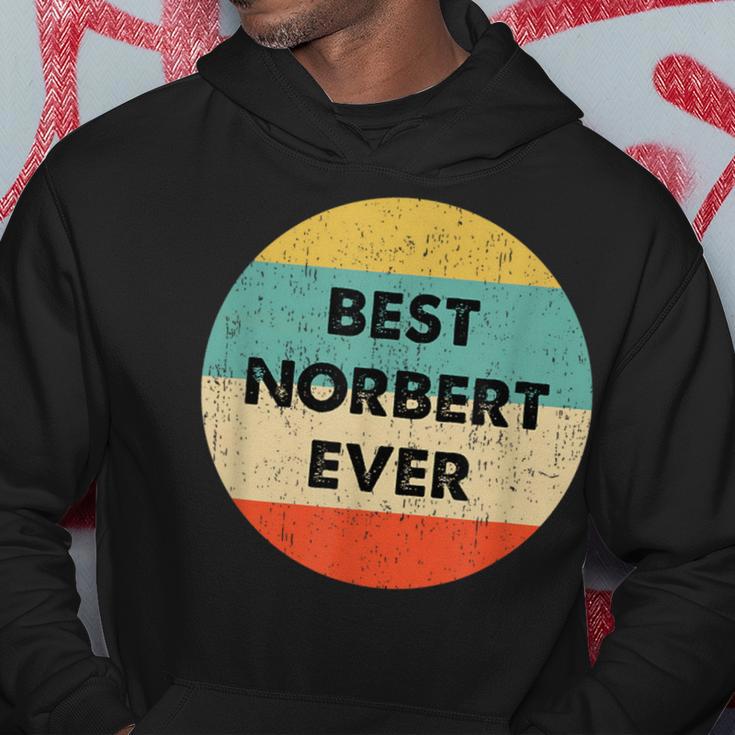 Norbert First Name Kapuzenpullover Lustige Geschenke