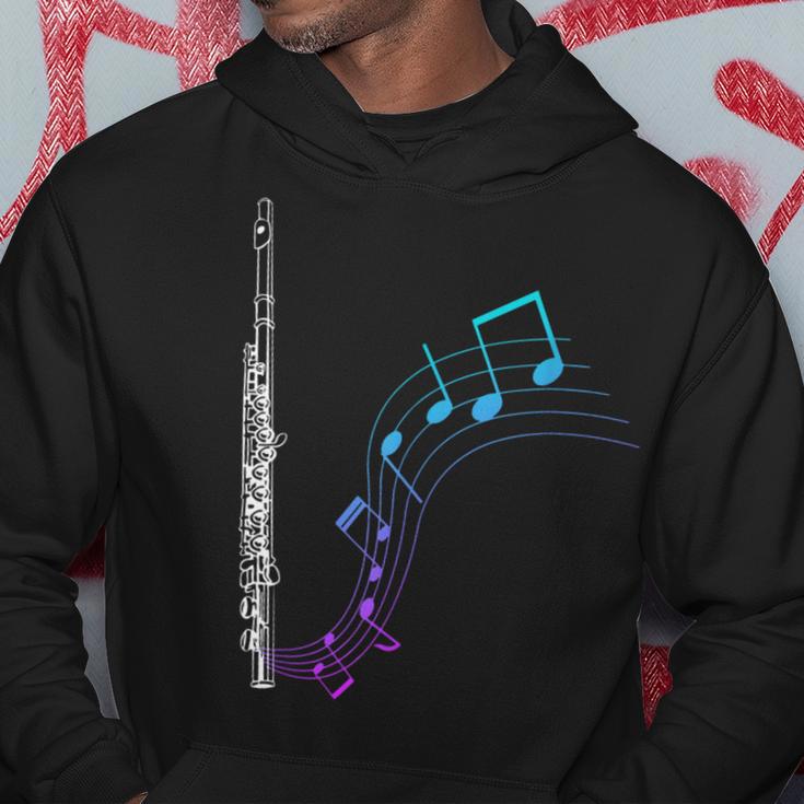 Notes Flute Kapuzenpullover Lustige Geschenke