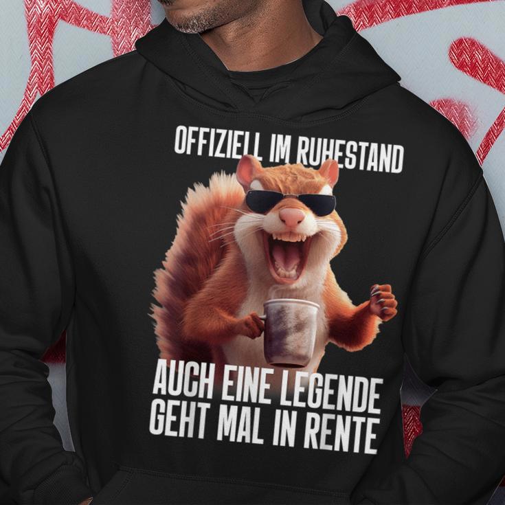 Offiziell Im Retirestand Auch Eine Legende Geht Mal In Retire Kapuzenpullover Lustige Geschenke