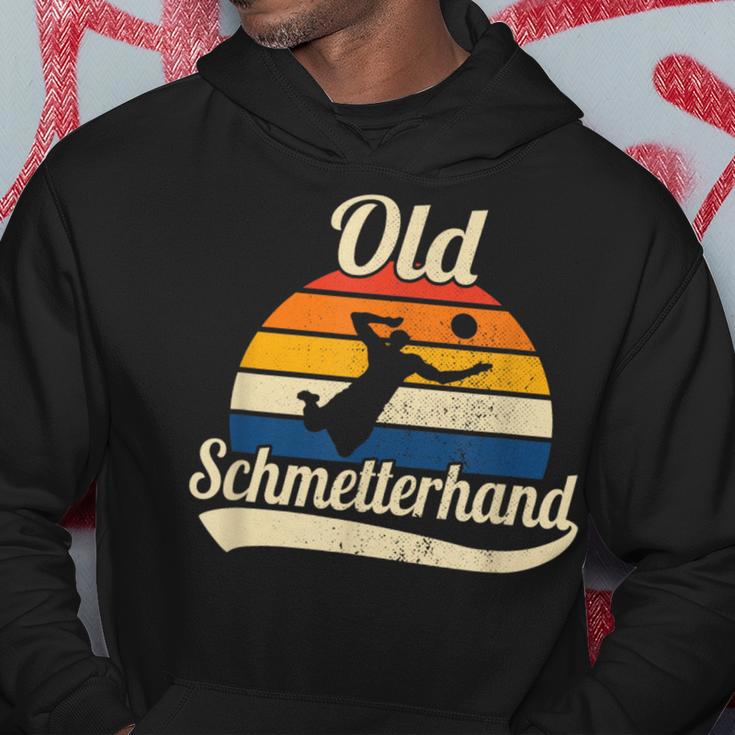 Old Butterhand Retro Beacholleleyball S Kapuzenpullover Lustige Geschenke