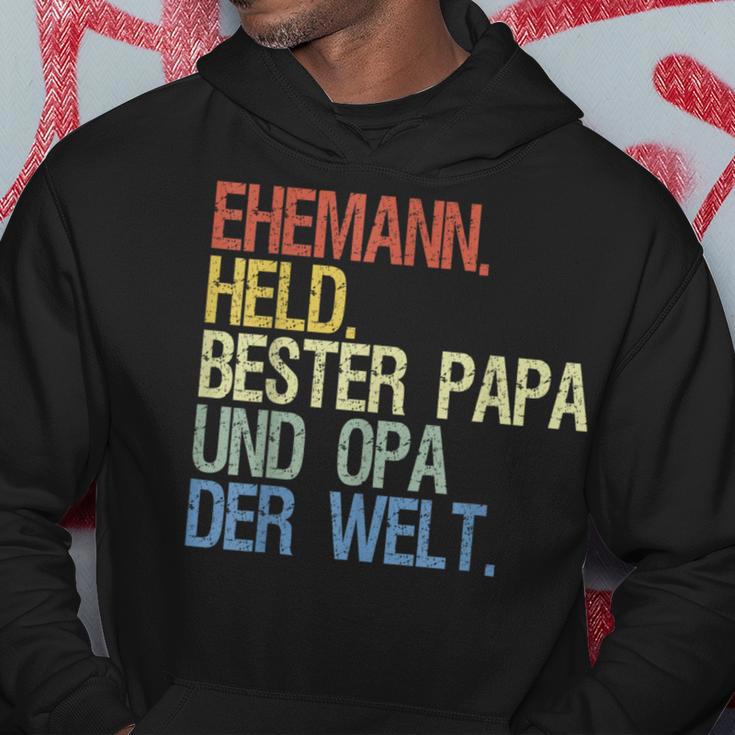 Opa Und Papa Bester Papa Und Opa Der Welt Kapuzenpullover Lustige Geschenke