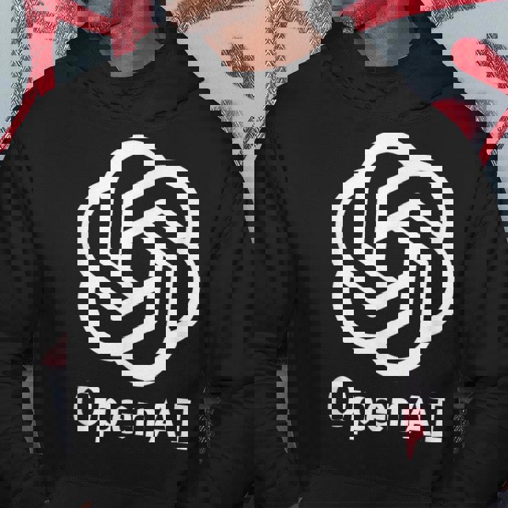 Openai Ricerca E Sviluppo Di Intelligenza Artificiale Felpa con cappuccio Regalos divertidos