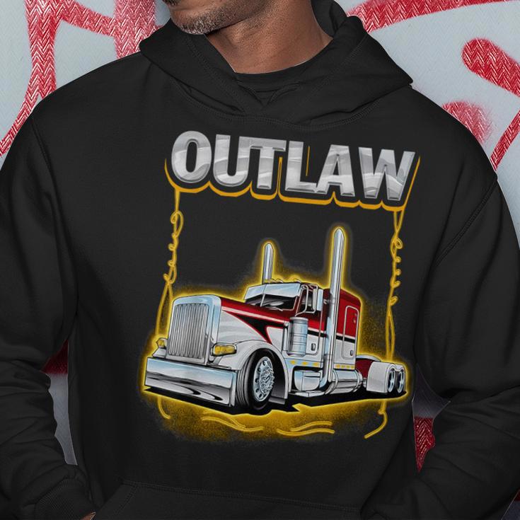 Outlaw Peterbilt Truck S Kapuzenpullover Lustige Geschenke