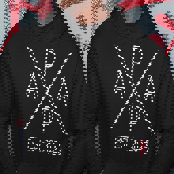 Papa Est 2025 Padre Para Ser 2025 Orgulloso Papa 2025 Sudadera Regalos divertidos