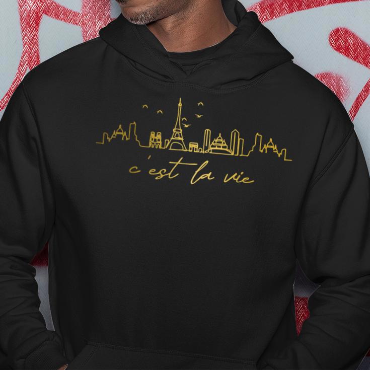 Paris France Skyline C'est Laieintage Kapuzenpullover Lustige Geschenke