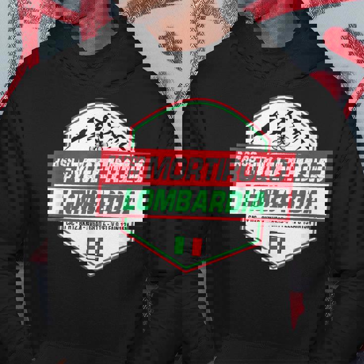 Passo Di Mortirolo Ciclista Lombardía Italia Ciclismoacaciones Sudadera Regalos divertidos