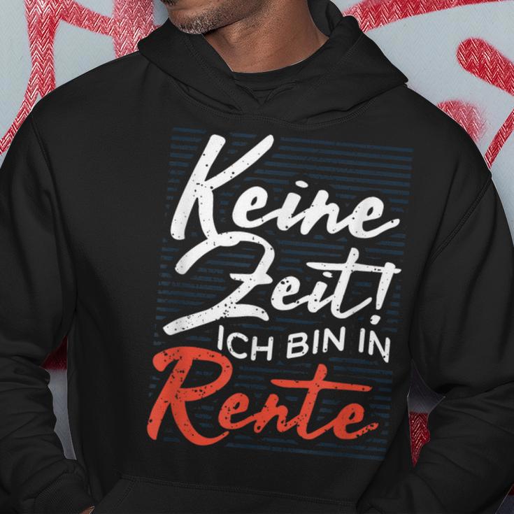 Pensioners No Time Ich Bin In Rente Kapuzenpullover Lustige Geschenke