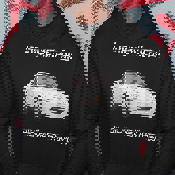 Pero Al Menos Estoy Feliz Feliz Miata Sudadera Regalos divertidos