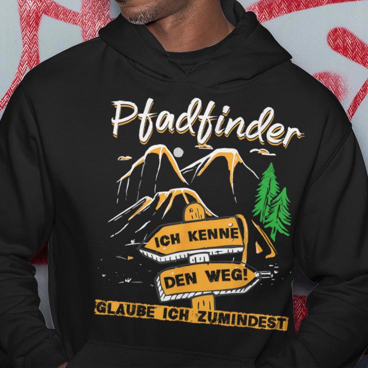 Pfadfinder Ich Kenne Den Weg Camping Campfire Kapuzenpullover Lustige Geschenke