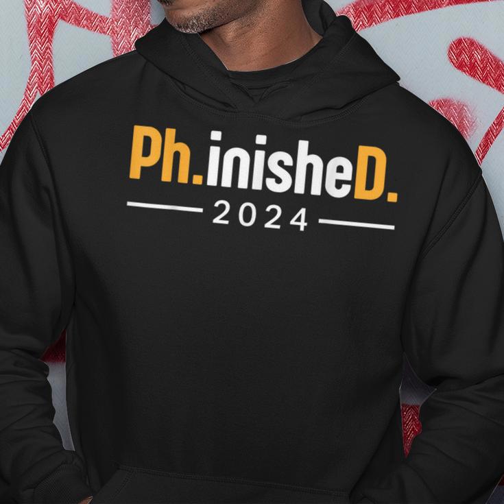 Phd Fertig PhD Graduate Kapuzenpullover Lustige Geschenke