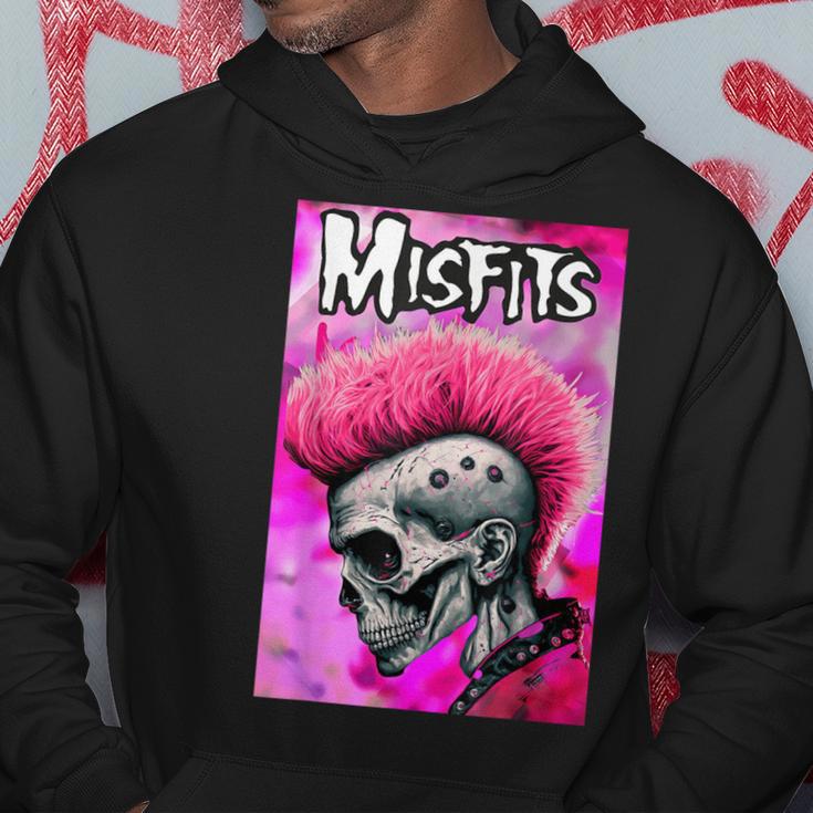 Pink Misfits Skull Fanart Kapuzenpullover Lustige Geschenke