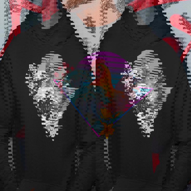Pollo Japonés Gran Ola Kanagawa Japón Arteintage Sudadera Regalos divertidos