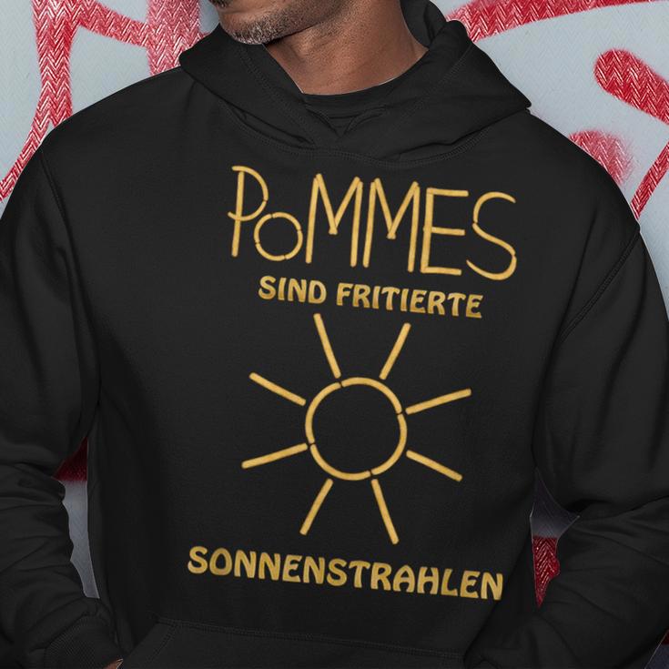 Pommes Pompoms Are Frittierte Sonnenenrahlen Kapuzenpullover Lustige Geschenke