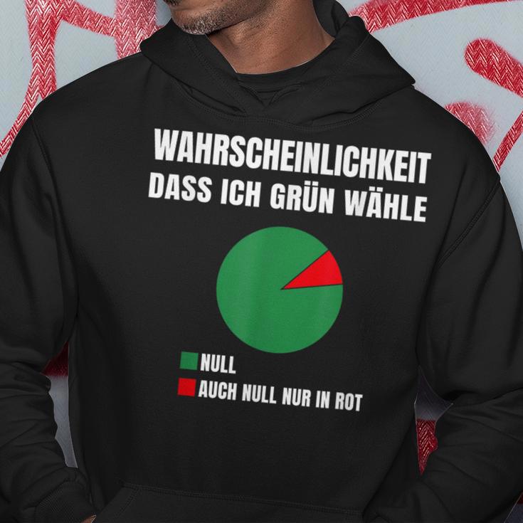 Probability Dass Ich Gegen Grüne Grün Nein Danke Kapuzenpullover Lustige Geschenke