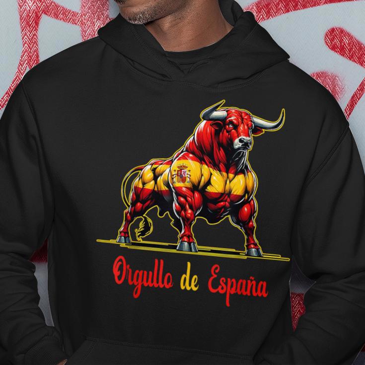 Proud Of Spain Bull Flags Español Pamplona Kapuzenpullover Lustige Geschenke