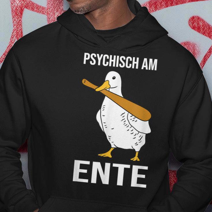 Psychisch Am Ente Kapuzenpullover Lustige Geschenke