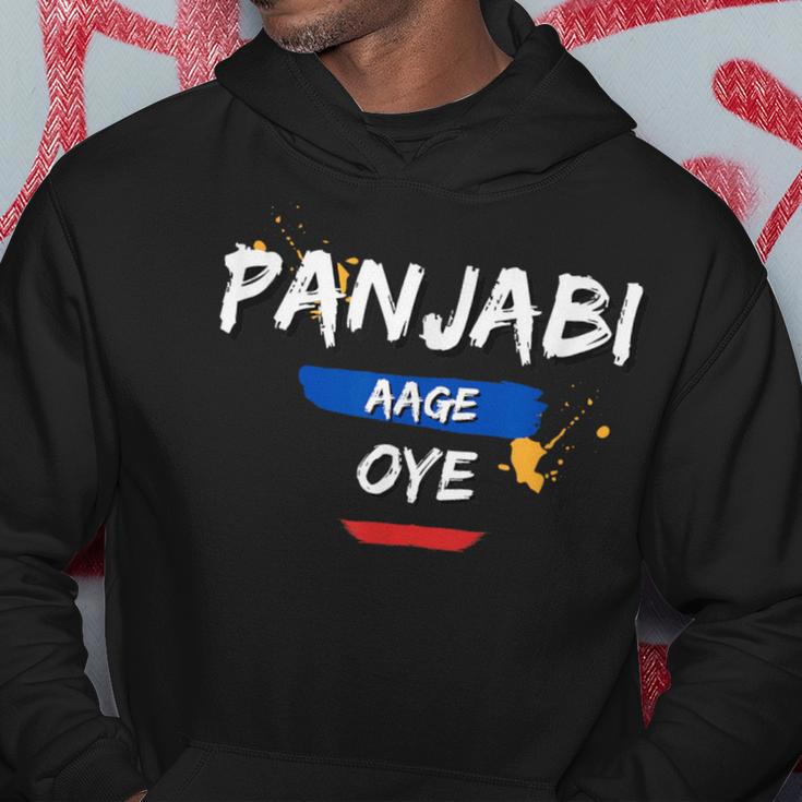 Punjabi Sage Oye Colourful Panjabi Aa Gaye Oye Diljit Dosanjh Kapuzenpullover Lustige Geschenke