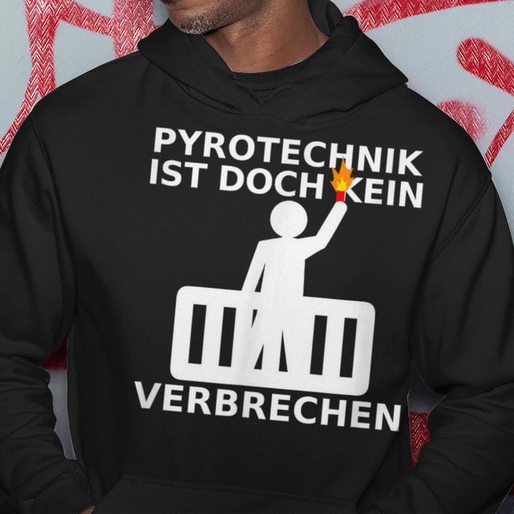 Pyrotechnik Ist Doch Keinerbrechen Balkon Ultra Meme Kapuzenpullover Lustige Geschenke