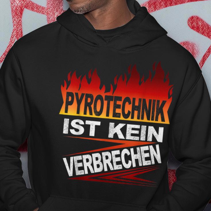 Pyrotechnik Ist Keinercrimes Kapuzenpullover Lustige Geschenke