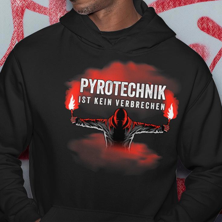 Pyrotechnique Ist Keinerbrechchen – Pyro – Bengalo – Red Kapuzenpullover Lustige Geschenke