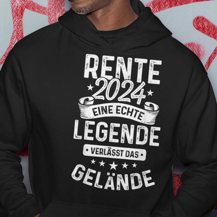 Rente 2024 Eine Echte Legendeerlässt Das Gelände S Kapuzenpullover Lustige Geschenke